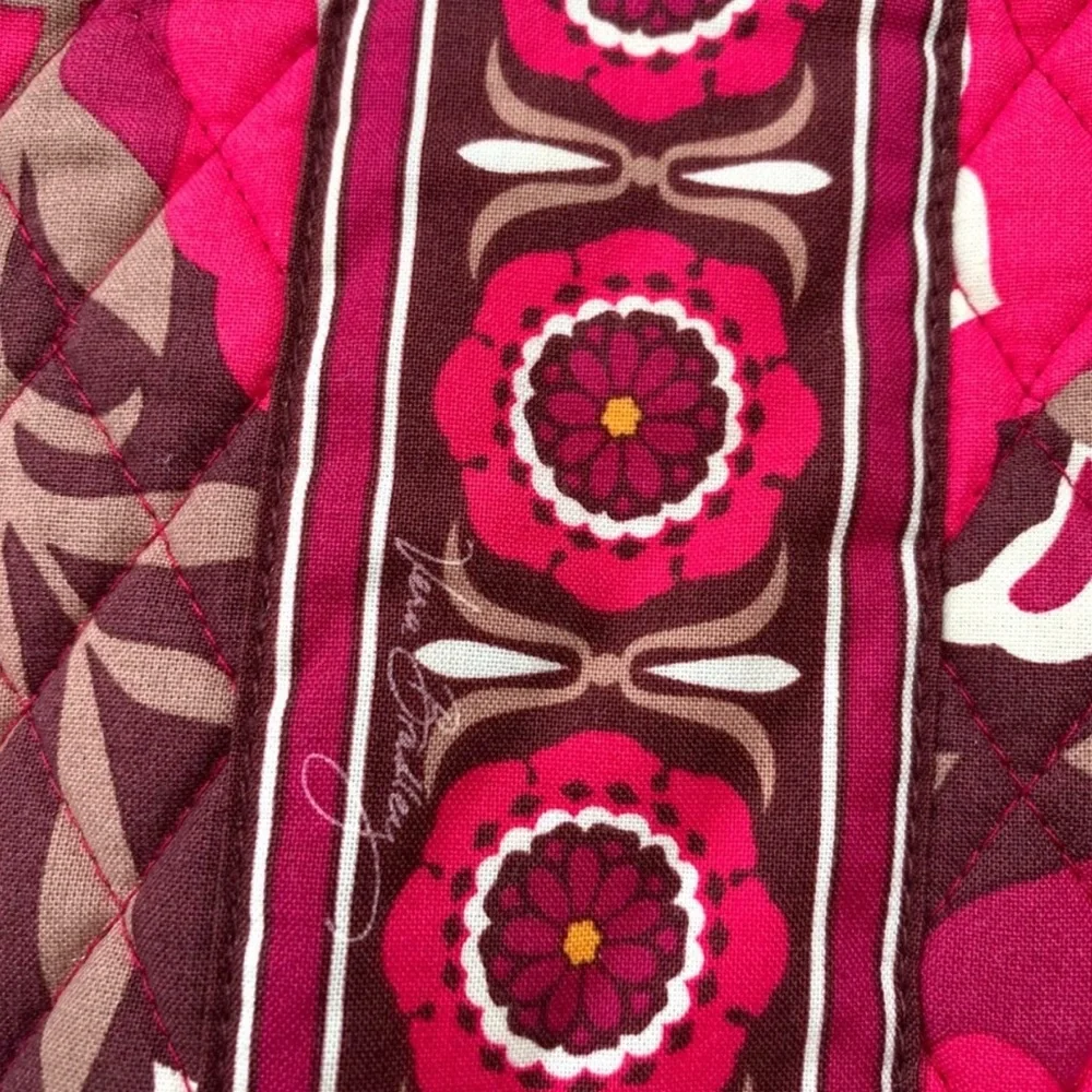 Vera Bradley Carnaby Olivia Floral Patterned Shoulder Bag Purse